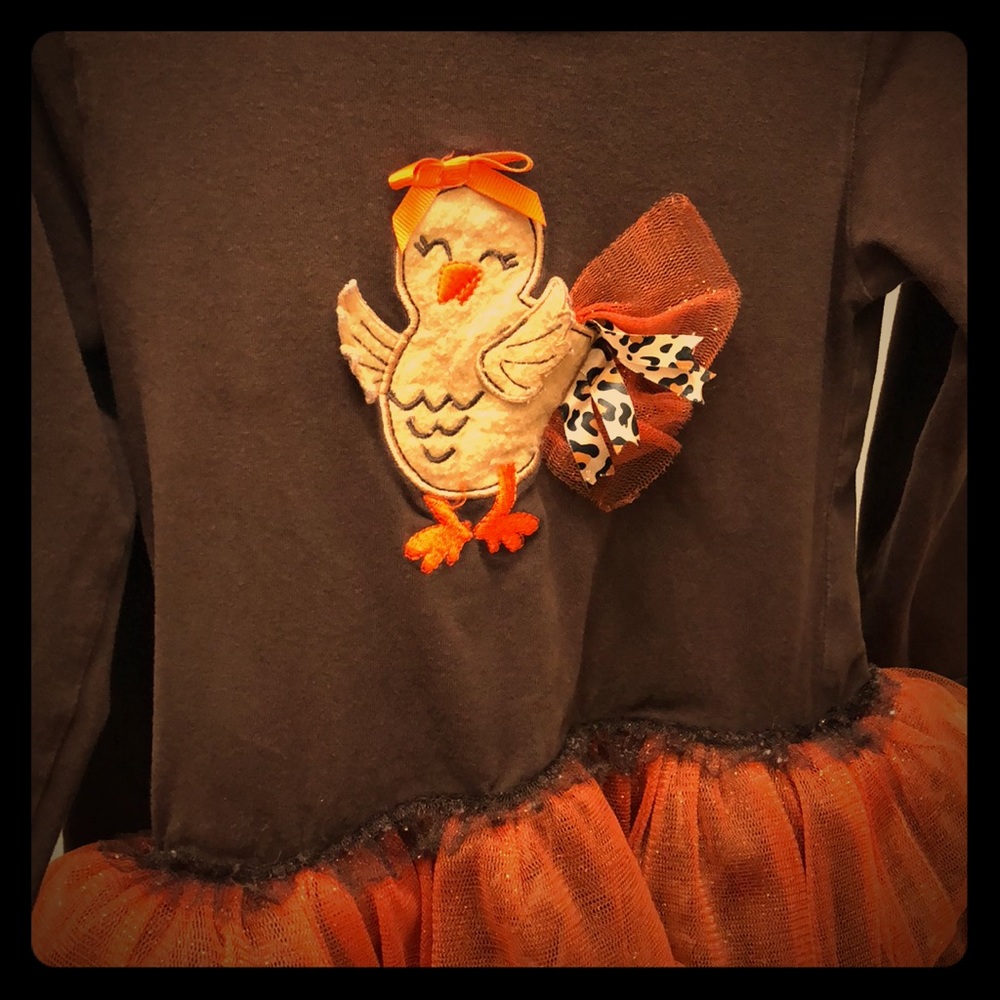 Toddler turkey outfit